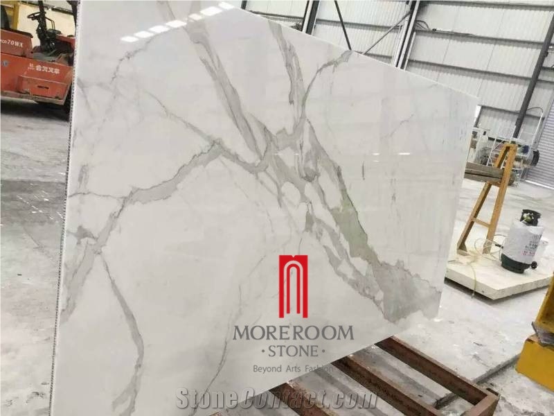 Factory Price Calacatta White Marble,Aluminum Honeycomb Panel