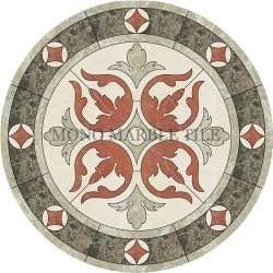 Middle East Colorful Water Jet Medallion Marble Stone Tile for Sale