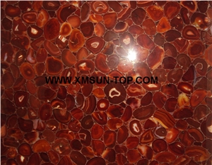 Carnelian Gemstone Slabs/Red Agate Semiprecious Stone Panels/Red Semi Precious Stone Slabs/Ruby Gemstone for Wall Covering/Red Semiprecious Stone Flooring/ Interior Decoration