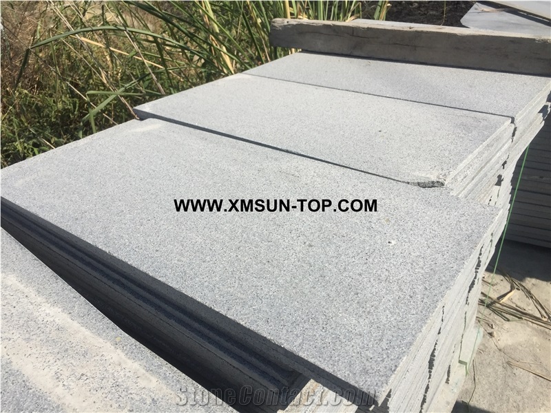 Flake Grey Granite Tiles& Cut to Size/G654 Granite Floor Covering Tiles/Pingnan Sesame Black Granite Wall Covering Tiles/Padang Scuro Granite Pavers/China Nero Impala Granite Panels
