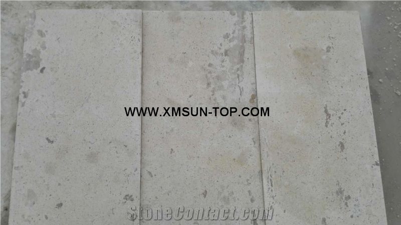 Greyish White Limestone Tiles&Cut to Size/White Limestone Floor Tiles/Lime Stone Wall Tiles/Limestone Wall &Floor Covering/Interior &Exterior Decoration/Natural Stone/Limestone Panel/Limestone Pavers