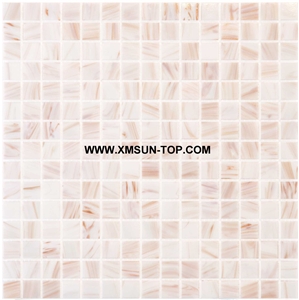 Multicolor Glass Mosaic/Square Glass Mosaic/Mosaic Pattern/Floor Mosaic/Wall Mosaic/Polished Mosaic/Interior Decoration/Customized Mosaic Tile/Mosaic Tile for Bathroom&Kitchen&Hotel Decoration