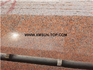 Polished China Capao Bonito Granite Slabs/Samkie Red Granite Small Slabs/Copperstone Granite Strips/ G 562 Granite for Flooring/Zarkie Red Granite for Wall Covering/Crown Red Granite Tile