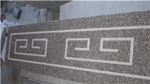 Best Selling China Natural Pink G664 Granite Handrail for Project,G664 Granite Balustrade, Bainbrook Peach Granite Balustrade, Granite Balustrade & Railing,High Quality Carved Balustrade
