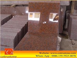 Cheap Chinese Granite G562 Maple Red Floor Tile,G562 Maple Red Granite Slabs & Tiles, China Red Granite,G562 Granite Slabs & Tiles,Chinese Capao Bonito/Cenxi Hong,Cenxi Red/Maple Leaf Red/Red Of Cengx