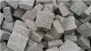 Cheap Pink Granite Cube G663, Granite Cubes 10x10x5 Paving Stone Pink, Chinese Natural Granite G663 Cube Stone,Pink Granite Paver Stone, Natural Granite G663 Cube Stone,G663 Cobble, Curbstone, Road Ed
