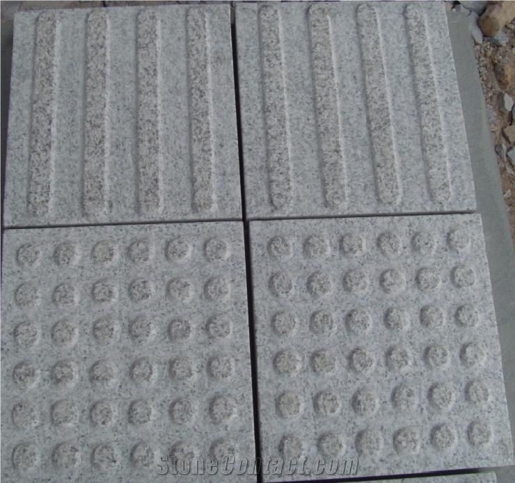 China Cheap Popular G603 Light Grey Blind Paving Stone, Light Grey, Bianso Sardo Granite Blind Paving Stone,China Natural Blind Stone(Good Price),G603 Blind Stone,Granite Stone Blind Stone Floor Cover