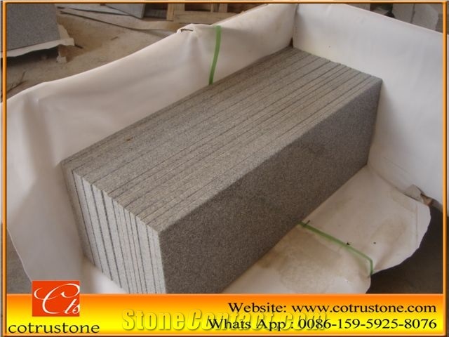 G614 Stone Steps for Stairs, G614 Grey Granite Stairs，China Grey Granite Outdoor Steps Staircase with Anti-Slide, Indoor Deck Stair, Building Stones Stair Treads, Stair Riser，Cheap Price,G614 Granite