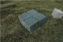 G684 Flamed Cobblestone on Mesh / Raven Black Cube Stone / Black Pearl Cobbles,G684 Black Basalt Cube & Paving Stone,Cube Stone / China Black Basalt or Basalt Paving Sets,Black Cube Stone, G684 Black