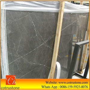 Pietro Gray Grey Marble,Pietra Grey,Iran Marble,Dark Gery Background/White Vein Pietra Grey,Iran Pietra Grey Wall Tiles, Pietro Grey Marble Slabs & Tiles,Pietra Grey Marble Flooring Tiles,Shiny