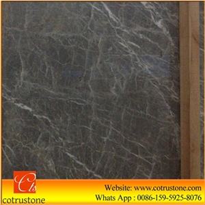 Polished Dora Gray , Cloud Grey Natural Marble Stone Big Slabs & Tiles ,Cut-To-Size ,High Polished and Quality , Owned Factory,Best Dora Cloud Grey Tiles& Slabs/ Marble Skirting/ Marble Wall Covering