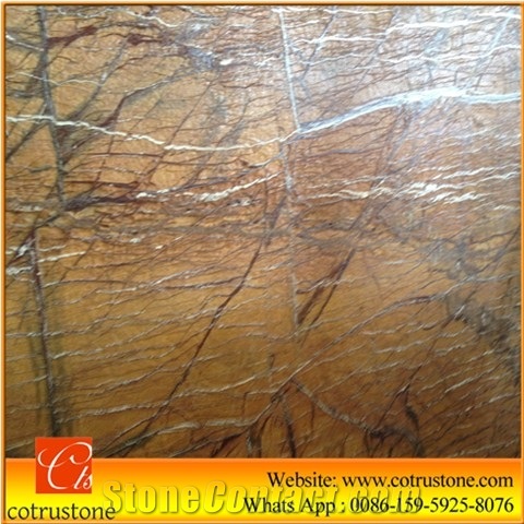 Rainforest Yellow,Rainforest Gold Marble Tiles & Slabs,India Yellow Marble Slabs & Tiles,Factory Price Import Rainforest Yellow Marble Slabs for Home Decoration,Tropical Rainforest Brown,Wall Covering