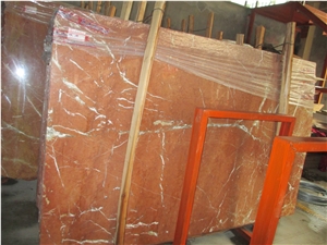 Rosso Alicante Marble Tiles & Slabs, Red Marble Tiles & Slabs Spain,Rojo Alicante Polished Marble Floor Covering Tiles, Walling Tiles,Rosso Alicante Marble Slab /Coral Red Marble Tiles & Slabs,Rosa