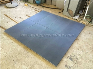 China Blue Stone Tiles , China Blue Honed Stone Floor Coverings
