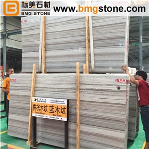 China Crystal Wood Grain Marble Slabs & Tiles