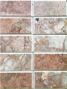 Vietnam Pink and Brown Marble Slab, Tiles