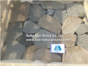 Quartzite Mixed Granite Random Flagstones,Natural Crazy Stone,Irregular Flagstone,Flagstone Wall,Flagstone Walkway Pavers,Flagstone Courtyard,Landscaping Wall Cladding,Flagstone Wall Pattern