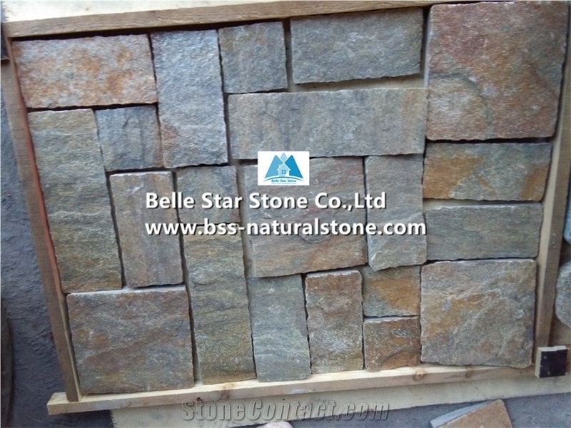 Rustic Quartzite Wall Tiles,Quartzite Tiles,Natural Quartzite Retaining Wall,Landscaping Wall Facade Stone,Rustic Quartzite Stone Cladding,Quartzite Back Splash Wall Stone,Multicolour Quartzite Wall