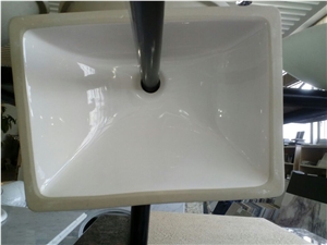 Undermount Ceramic Square Sink