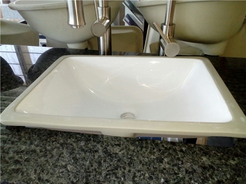 Undermount Ceramic Square Sink