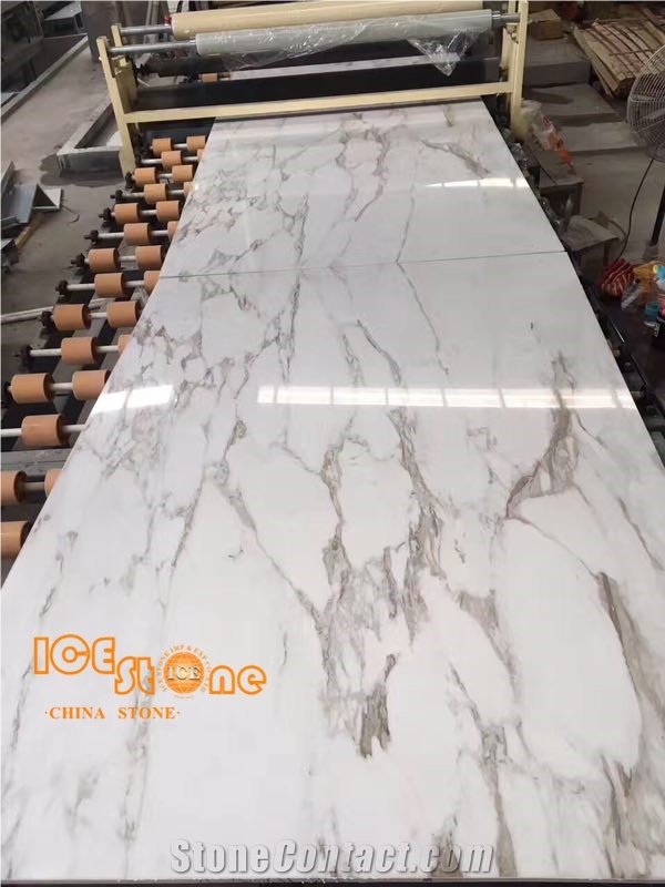 China Calacatta Marble Slabs/High Quality Calacatta/White Chinese Marble Tile/White Flooring and Wall Coverting Slab Tiles/Natural Calaeatta Marble Stone/White Countertop Stone/Bathroom Marble Tiles