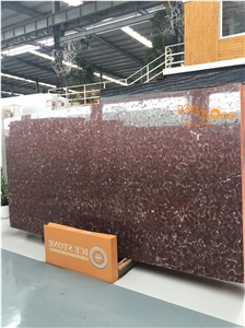 Chinese Rose Red Marbl Slabs/Colorful Decoration Stone Tiles/High Quality Marble/Floor Covering Tiles/Tv Background Cladding/ Cut to Size/ Countertop