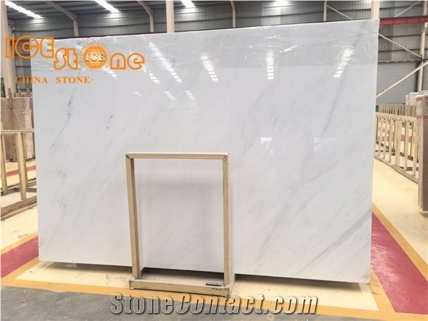Ice Stone China Oriental White/Nature Eastern White Marble/Interior Wall and Floor Applications,Wall Capping,Stairs,Window Sills,Warehouse