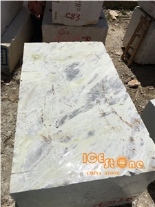 Light Jade/Marble Blocks/Green and Grey Color