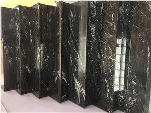 Black Granite Nero Fantasy Top Polished Tile