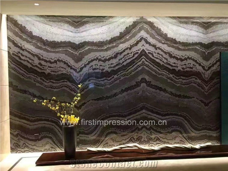 Cordillera Grey Brown Slab /Cordillera Marble Slab &Tiles /Hot Sale Marble Slab & Wall Panel