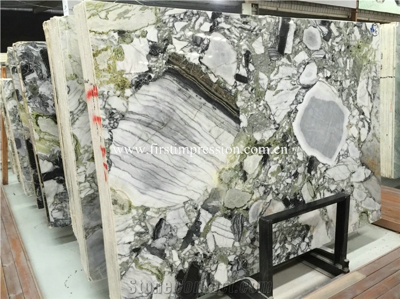 High Quality & Best Price China Ice Connect Marble/White Beauty/Ice Green/China Green Marble/Green Marble Slabs& Tiles/Polished Green Marble/Floor Marble/Wall Marble Covering Tiles