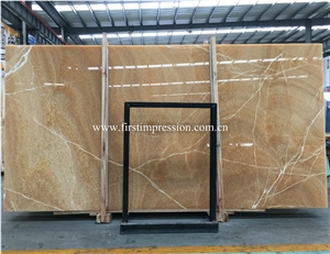 High Quality Chinese Honey Yellow Onyx Slabs & Tiles/Onyx Wall Covering Tiles/Onyx Floor Covering Tiles/Yellow Onyx Big Slabs