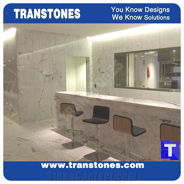 China Artificial Marble, Artificial Indoor Stone Wall, Faux Stone Panels for Ceiling, Reception Table and Bar Counters