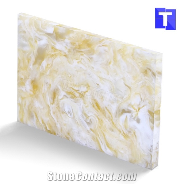 Marble Artificial Stones Hot Sale Engineered Transtones for Office Furniture Kitchen Countertops