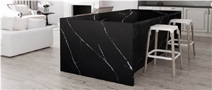 Solid Surface Black Nero Marquina Faux Marble Tiles Floor Covering,Bathroom Wall Panel Stones,Engineered Stone Walling,Nergo Calacatta New Design