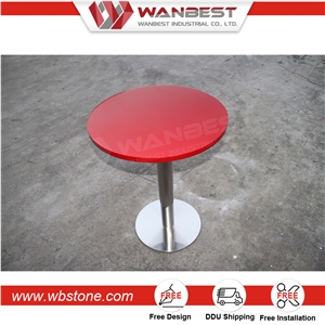 Hot Sale Marble Top Living Room Dining Tea Table