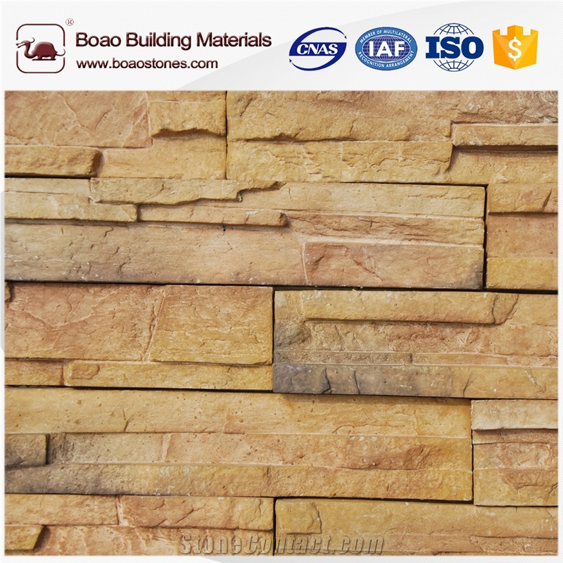Decorative Artificial Stacked Stone Block