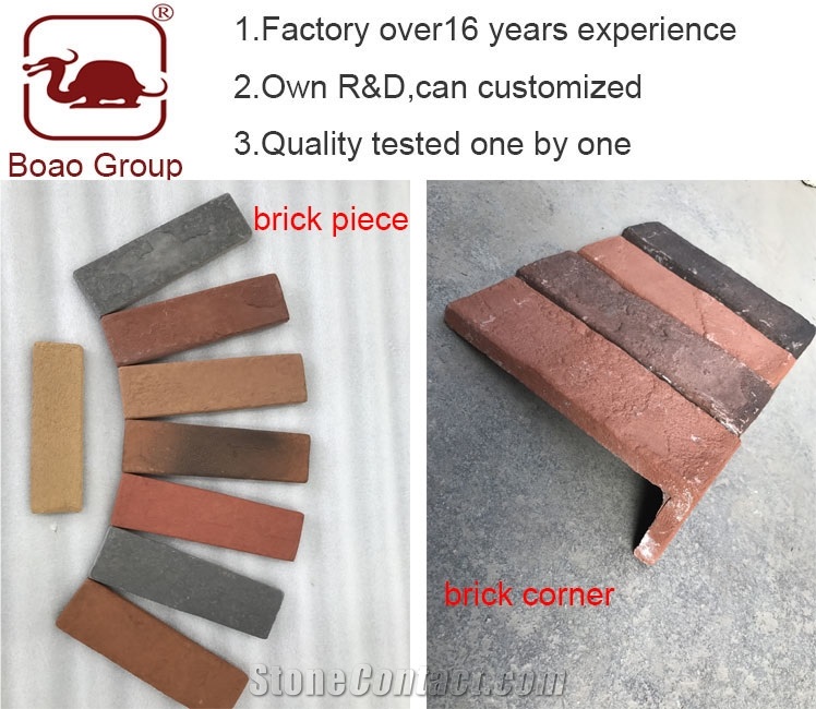 Decorative Thin Faux Brick Veneer