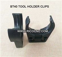 Cnc Machine Tool Holder Forks, Black Bt40 Tool Clamps, Atc Tool Grippers for Bt40 Holders