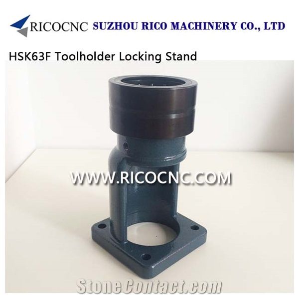 Hsk63 Tool Holder Locking Stand, Bt40 Tool Tightening Fixtures, Iso40 Toolholder Locking Stands