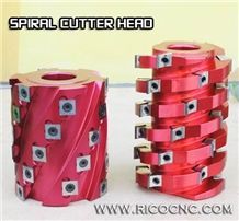 Indexable Spiral Cutter Heads, Spiral Cutterheads, Helix Cutter Heads, Planer Cutter Heads, Spiral Jointing Cutter Heads