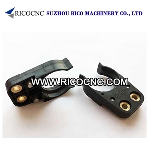 Ricocnc Black Bt30 Toolholder Forks, Plastic Tool Clips for Bt, Atc Tool Changer Machine Tools