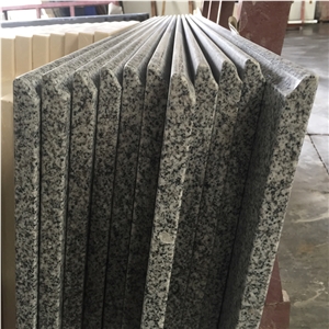 China Cheap Grey Granite Prefab Kitchen Countertops, G603 Grey Granite Countertops in Og Finished, Prefabricated Granite Slabs