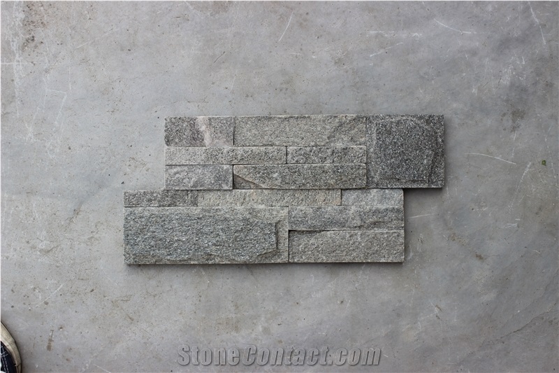 Quartz Stone. 18*35cm Stone, Pink Quartzite Stone, Culture Stone, S Shape Stone