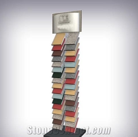 Complete Show Tile /Stone/Mosaic Metal Display Rack Stand Promotional ...