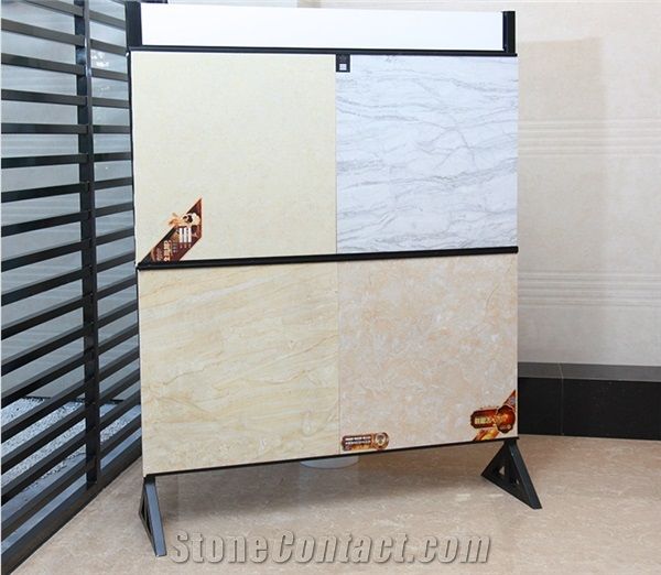 Granite Sample Board Display Racks Tile Slate Displays Sandstone Flower Stands Floor Displays Quartz-Stone Display Racks