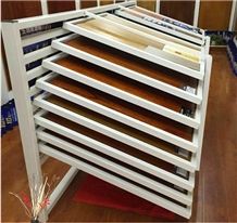 Labradorite Racks Tile Shelf Granite Countertops Racks Ganite-Tiles Displays Marble Stand Racks Sandstone Stands Limestone Displays