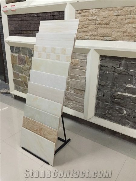 Metal Basalt Display Racks Limestone Shelf Granite Sample Board Display Stand Racks Sandstone Exhibition Racks White-Onyx Displays