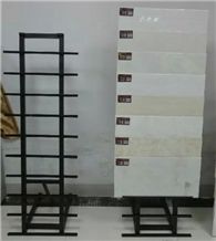 Metal Tile Display Stand Racks Ceramic Tile Shelf Translucent Displays Tile Sample Board Display Stands Onyx Stand Racks