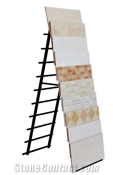 Mosaic Tile Displays Tile Display Racks Quartz Sample Board Display Stands Granite Racks White-Marble Stands Ceramic Tile Display Racks